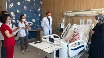 Ruken KADIOĞLU-Canberk ÖZTÜRK/ANKARA, – ELAZIĞ’da 4 ay önce lösemi tanısı