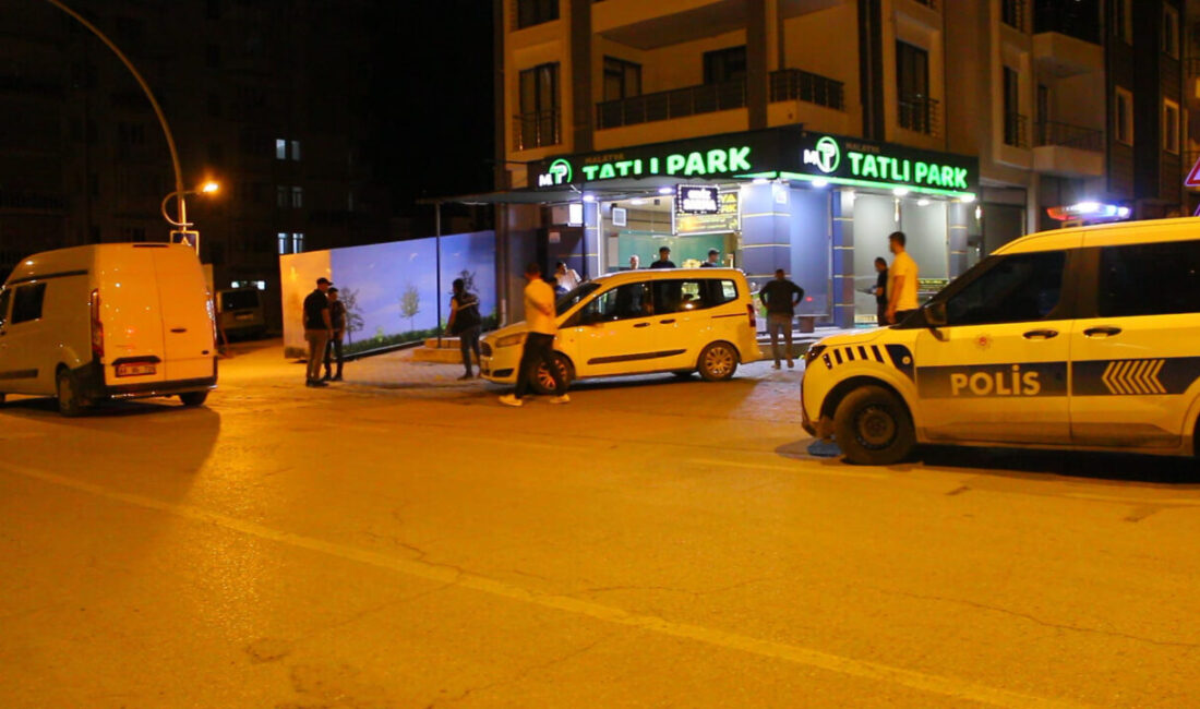 Recep BAĞDAT/ MALATYA, – MALATYA’da, iki grup arasında çıkan silahlı