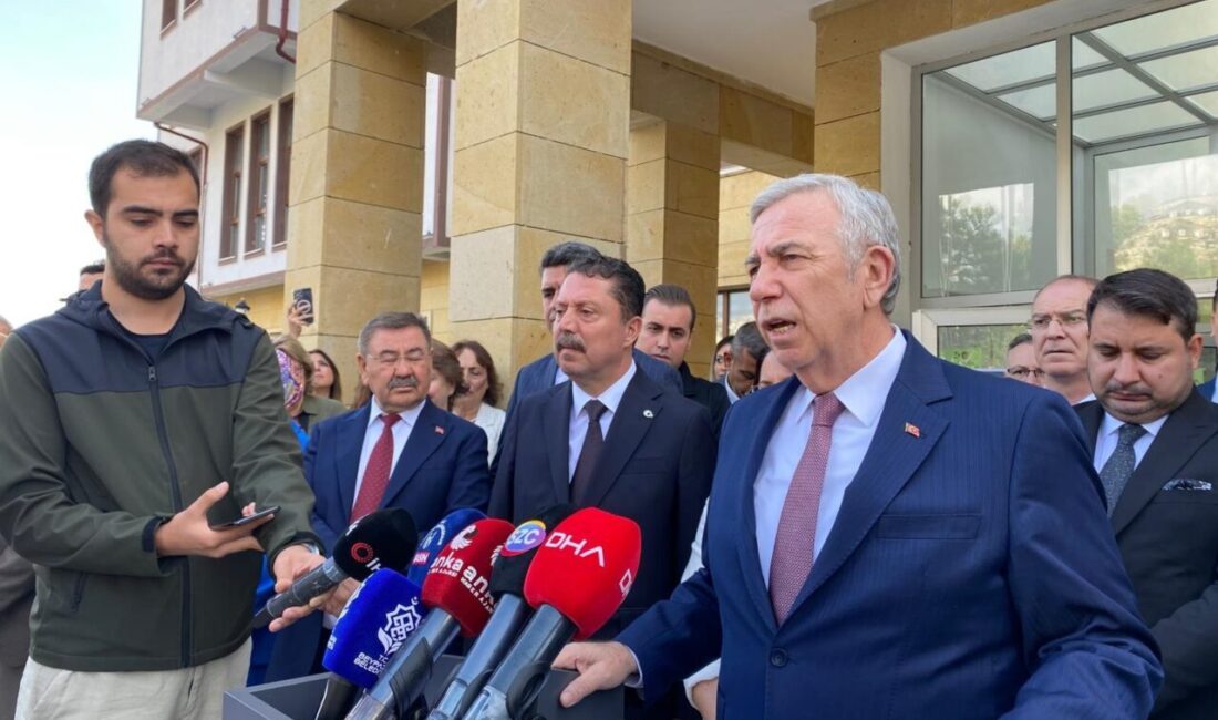 Aliekber METE-Celal ATALAY/ANKARA, – ANKARA Büyükşehir Belediye (ABB) Başkanı Mansur