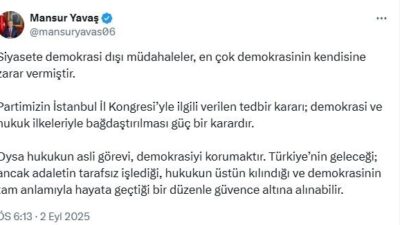 ANKARA, – ANKARA Büyükşehir Belediye (ABB) Başkanı Mansur Yavaş, CHP