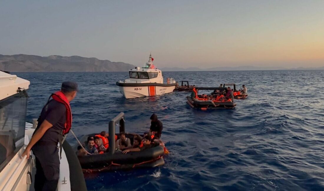 Yaren ÖZDEMİR/MARMARİS (Muğla), – MUĞLA’nın Marmaris ilçesi açıklarında, Yunanistan unsurları