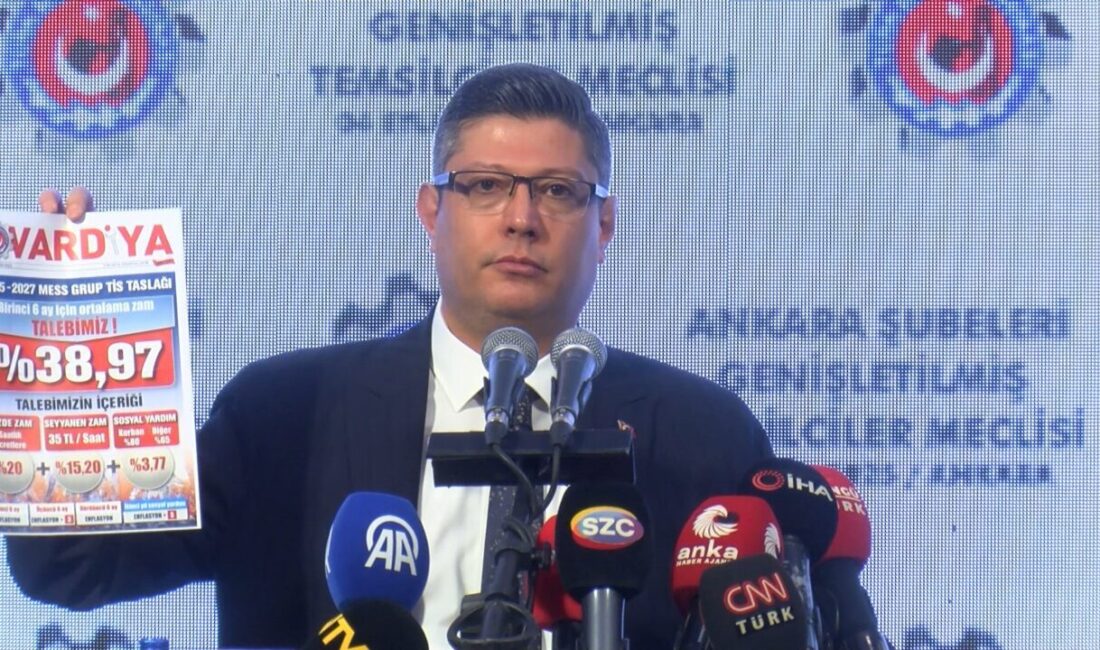 Kübra SONKAYA-Ali Oğulcan ARSLAN/ANKARA, – TÜRK Metal Sendikası ile Türkiye