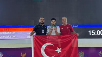 Sekvan KÜDEN/ŞIRNAK, – ÖZBEKİSTAN’da düzenlenen Asya Central Halter Turnuvası’nda 65