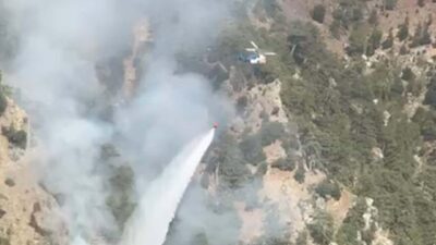 Cavit AKGÜN/MUĞLA, – MUĞLA’nın Köyceğiz ilçesinde orman yangını çıktı. Alevlere