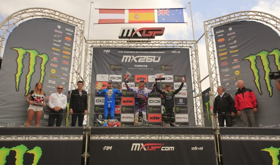 Ali Fuat GÜÇLÜER/AFYONKARAHİSAR, – AFYONKARAHİSAR’daki Dünya Motokros Şampiyonası’nda MXGP ve