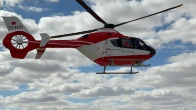 Ahmet KORKMAZER/NEVŞEHİR, -NEVŞEHİR’de solunum sıkıntısı çeken yeni doğmuş bebek, ambulans