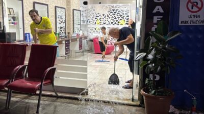 Emrah GEMİCİOĞLU/ ORDU, – ORDU’nun Fatsa ilçesinde etkili olan sağanak