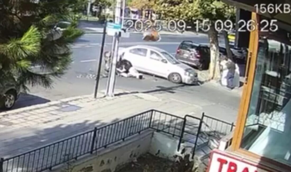 Mehmet YİRUN/ÇORLU(Tekirdağ), -TEKİRDAĞ’ın Çorlu ilçesinde otomobil ile motosikletin çarpıştığı kazada