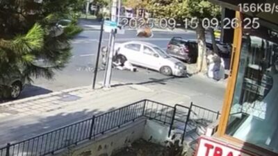 Mehmet YİRUN/ÇORLU(Tekirdağ), -TEKİRDAĞ’ın Çorlu ilçesinde otomobil ile motosikletin çarpıştığı kazada