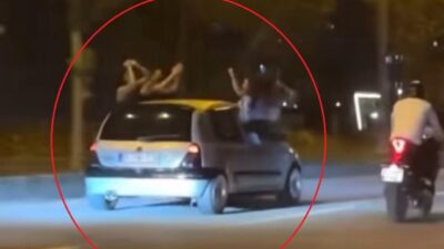 Seyfettin EKEN-Gıyasettin TETİK/DİYARBAKIR, – DİYARBAKIR’da bir otomobilde seyahat edenlerin camlarından