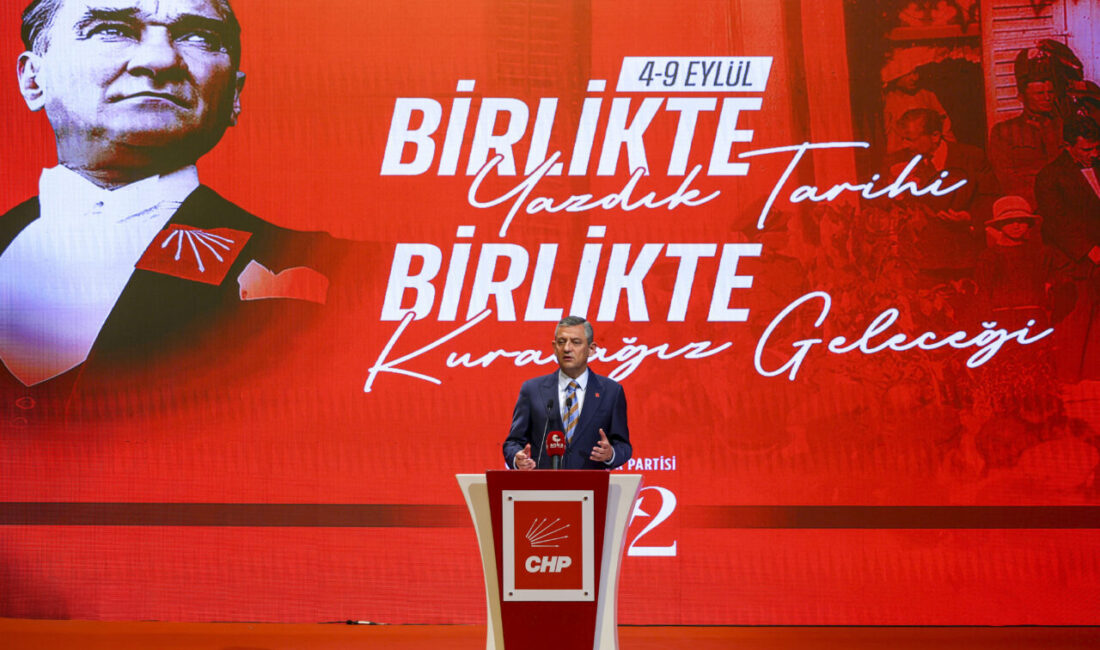Ayşenur DEMİRTAŞ GÜL/ANKARA, – CHP Genel Başkanı Özgür Özel, “Bu
