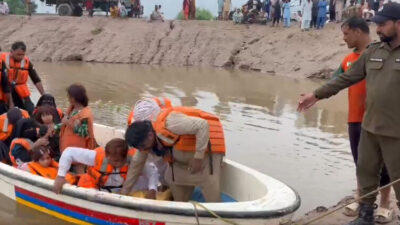 PAKİSTAN, – PAKİSTAN’da etkili olan muson yağmurlarının yol açtığı sel,