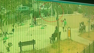 Memet Can YEŞİLBAŞ/BURSA, -BURSA’da bir parkta oynayan çocuğa, yorgun mermi