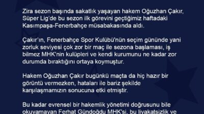 İSTAHBUL, – RAMS Başakşehir FK, Süper Lig’in 7. haftasında deplasmanda