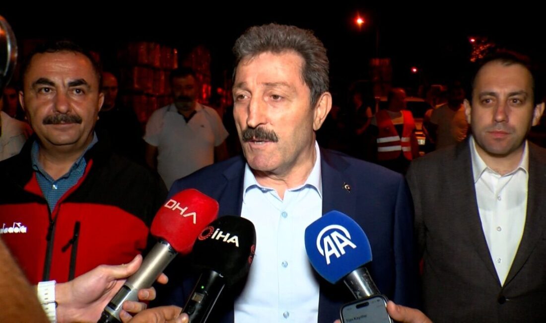 YANGIN KONTROL ALTINA ALINDI Samsun’un Tekkeköy ilçesi Örnek Sanayi Bölgesi’ndeki