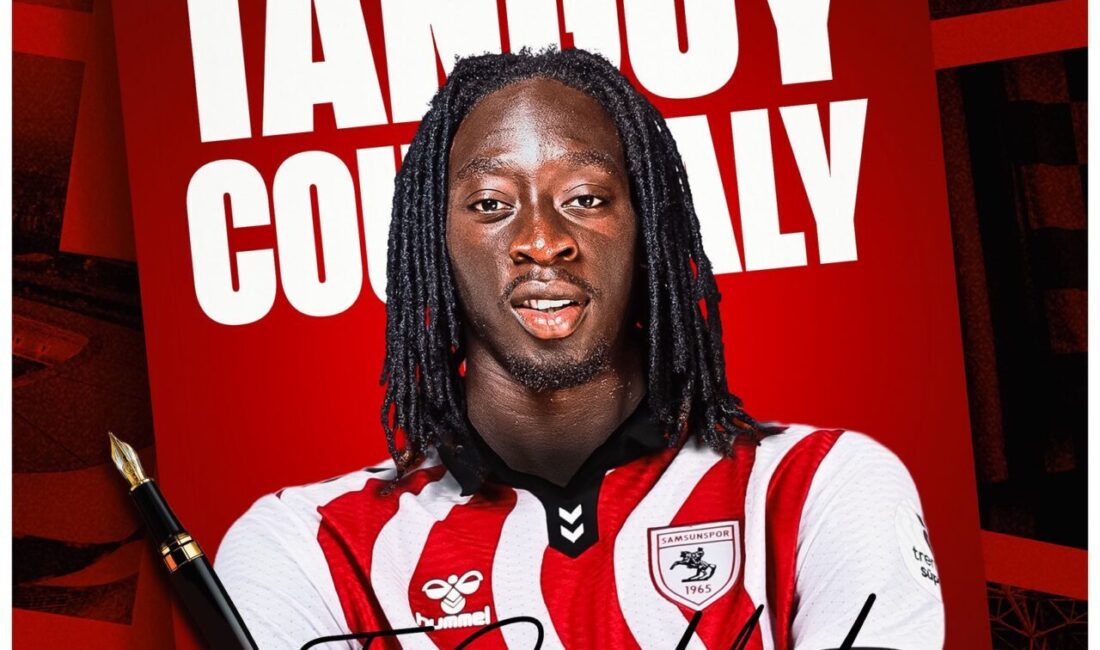 Berkay YILDIZ/SAMSUN, – SAMSUNSPOR, Fransız kanat oyuncusu Tanguy Coulibaly ile