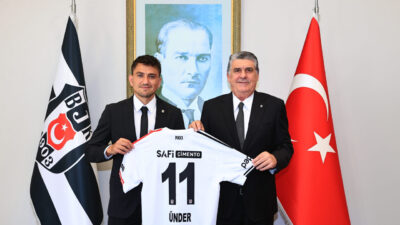 İSTANBUL, – BEŞİKTAŞ Başkanı Serdal Adalı, yeni transfer Cengiz Ünder