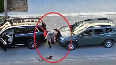 GÖRÜNTÜLERİ ORTAYA ÇIKTI Olay anına ilişkin cep telefonuyla çekilen görüntüler