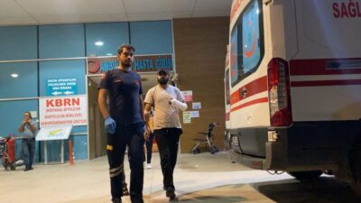 Yavuz YILMAZ/İNEGÖL (Bursa), -BURSA’nın İnegöl ilçesinde çamaşır makinesinin ayaklarını spiralle