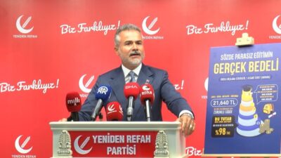 Aybala MELEK-Celal ATALAY/ANKARA, – YENİDEN Refah Partisi Genel Başkan Yardımcısı