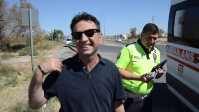 Erkan ALTUNTAŞ/AKSARAY, – AKSARAY’da sulama kanalına uçan otomobilin sürücüsü Sami