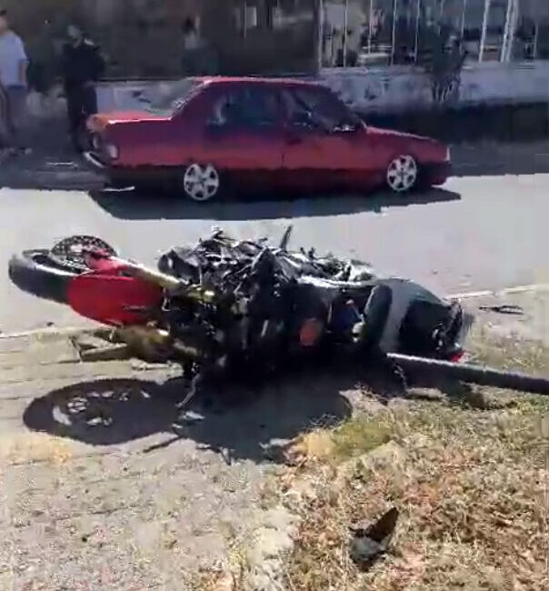 Ünsal YÜCEL/İPSALA, (Edirne), – EDİRNE’nin İpsala ilçesinde, tamir ettiği motosikletle