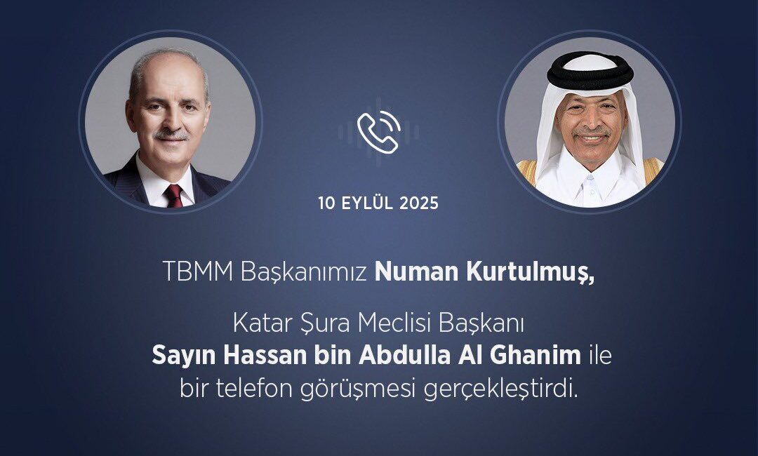 ANKARA, – TBMM Başkanı Numan Kurtulmuş, Katar Şura Meclisi Başkanı