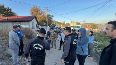 Mehmet YİRUN/ ÇORLU(Tekirdağ), – TEKİRDAĞ’ın Çorlu ilçesinde polisin Hıdırağa Mahallesi’ne