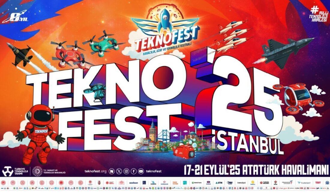 İSTANBUL, – TEKNOFEST, 17-21 Eylül tarihlerinde yeniden İstanbul’da. Bu yıl