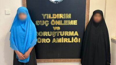 Yiğithan HÜYÜK/BURSA, – BURSA’nın Yıldırım ilçesinde esnafı dolaşarak tırnakçılık yöntemiyle