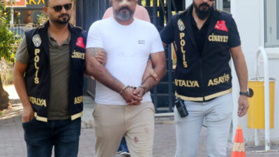 ADLİYEYE SEVK EDİLDİ Antalya’da restoran işleten Haluk Altın’ı, saatin geç