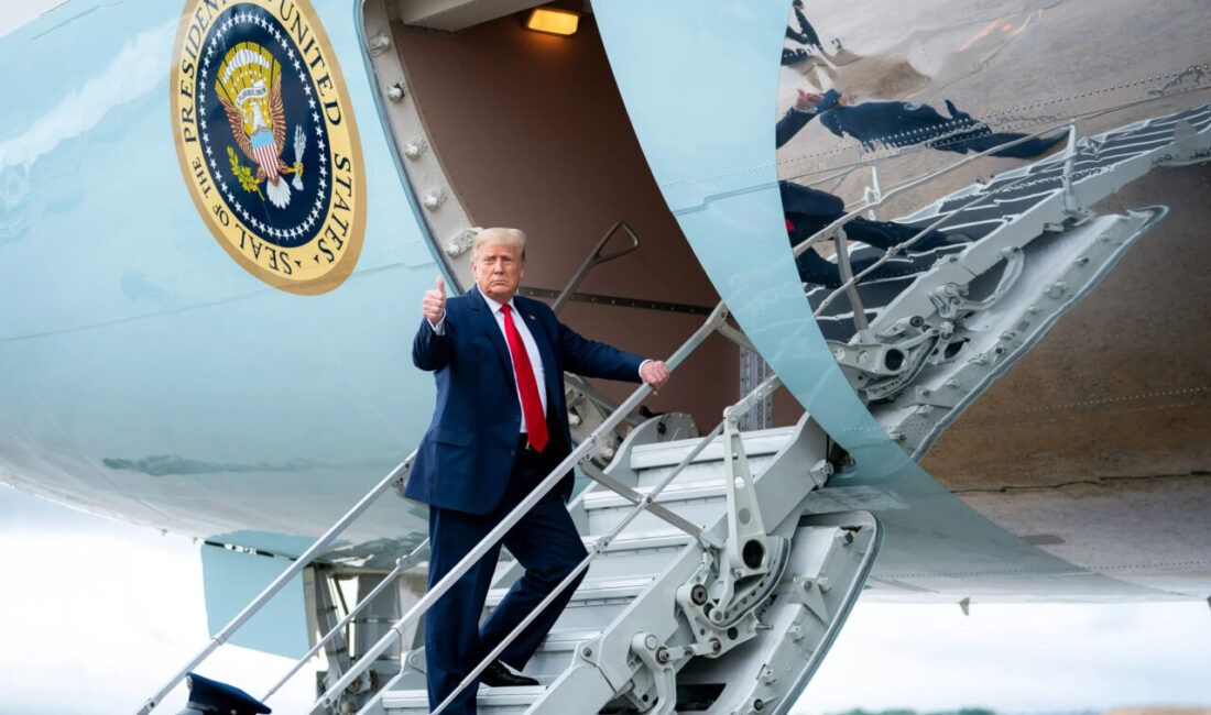 Trump’ı taşıyan uçakla yolcu uçağı çarpışma tehlikesi atlattı ABD, – ABD Başkanı Donald Trump’ın, başkanlık uçağıyla, Spirit Airlines’a