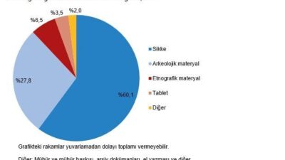 ANKARA, – TÜRKİYE İstatistik Kurumu (TÜİK), 2024 yılında müze sayısının