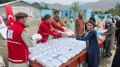 İSTANBUL, – TÜRK Kızılay Afganistan’da meydana gelen 6,0 büyüklüğündeki deprem