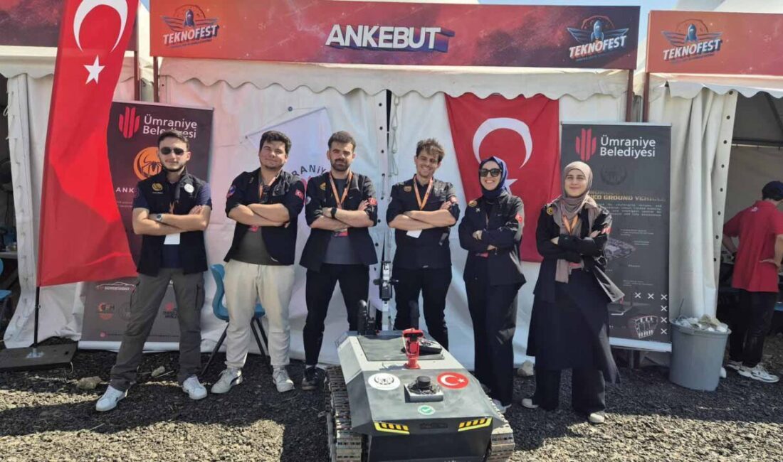 İSTANBUL, – TEKNOFEST 2025 İnsansız Kara Aracı Yarışması’na katılan Ümraniye