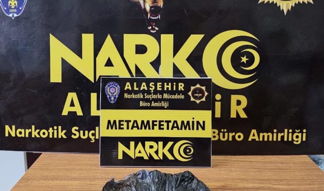 Nurettin DOĞAN/ALAŞEHİR, (Manisa), -MANİSA’nın Alaşehir ilçesinde üzerinde satışa hazır metamfetamin