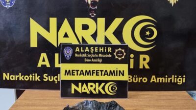 Nurettin DOĞAN/ALAŞEHİR, (Manisa), -MANİSA’nın Alaşehir ilçesinde üzerinde satışa hazır metamfetamin