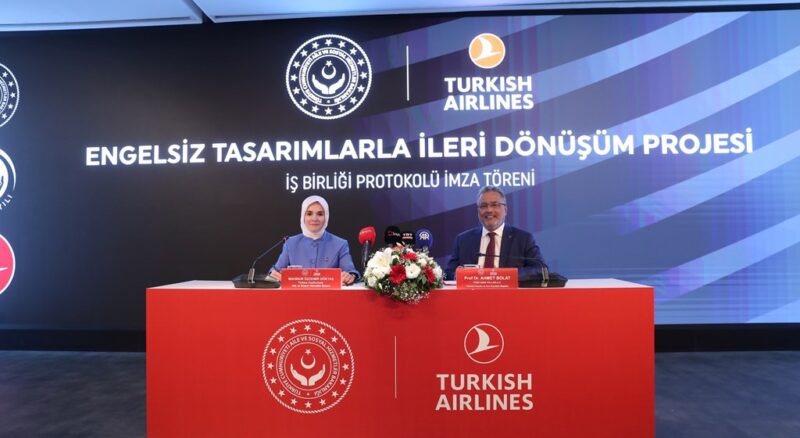 Aile ve Sosyal Hizmetler Bakanlığı ile Türk Hava Yolları (THY),