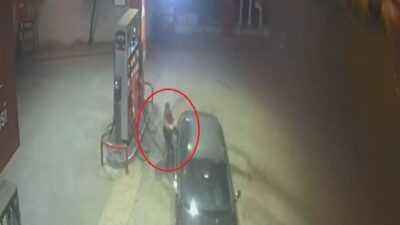 Memet Can YEŞİLBAŞ/BURSA, -BURSA’da sürücüsünün akaryakıt istasyonunda el frenini çekmeyi