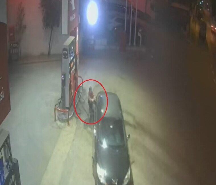 Memet Can YEŞİLBAŞ/BURSA, -BURSA’da sürücüsünün akaryakıt istasyonunda el frenini çekmeyi