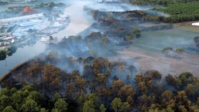 Namık Kemal KILINÇ/ANTALYA, – ANTALYA’nın Aksu ilçesinde dün akşam çıkıp,