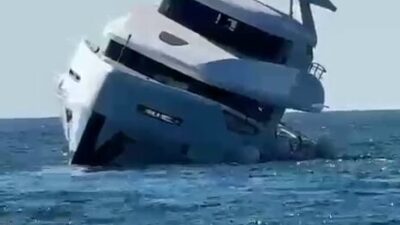 Sinan KABATEPE/ EREĞLİ (Zonguldak), – ZONGULDAK’ın Ereğli ilçesinde bir tersanede