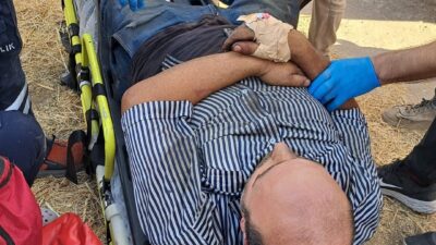 Ahmet KORKMAZER/ NEVŞEHİR, – NEVŞEHİR’de, bir mandıradaki yem karma makinesine