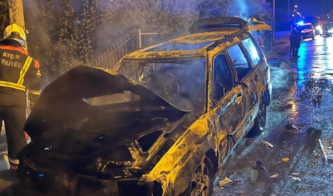 Oğuzhan BOYSAN/ KUŞADASI (Aydın), – AYDIN’ın Kuşadası ilçesinde seyir halindeyken