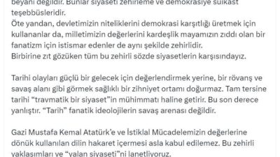 ANKARA, – AK Parti Genel Başkan Yardımcısı ve Parti Sözcüsü