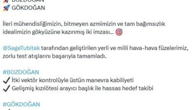 ANKARA, – SANAYİ ve Teknoloji Bakanı Mehmet Fatih Kacır, “TÜBİTAK