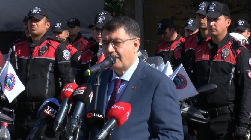 Nisa MİĞAL-Celal ATALAY/ANKARA, – ANKARA Valisi Vasip Şahin, “Trafik Ankara