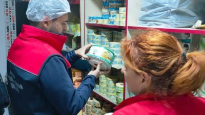 Gizem CENGİL/ANKARA, – ANKARA’nın Yenimahalle ilçesinde süt ve süt ürünleri