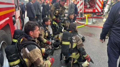 KONTROL ALTINA ALINDI Ostim OSB’deki maket imalathanesinde çıkan yangın, ekiplerin