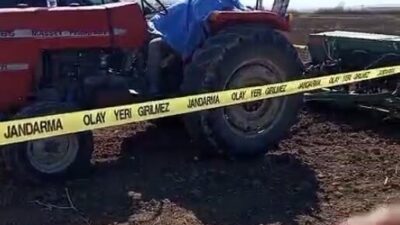 Emre EFE/POLATLI (Ankara), – ANKARA’nın Polatlı ilçesinde traktöre bağlı tohum